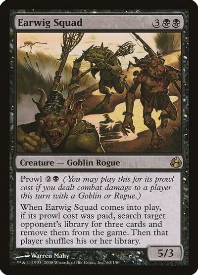 Earwig Squad Morningtide Magic card