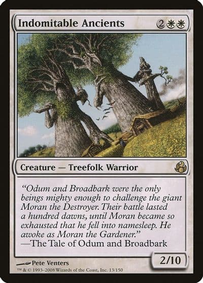 Indomitable Ancients Morningtide Magic card