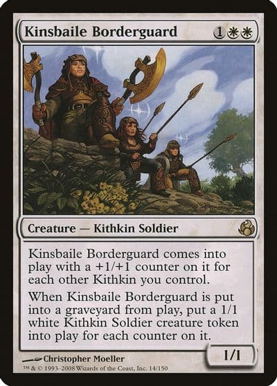 Kinsbaile Borderguard Morningtide Magic card