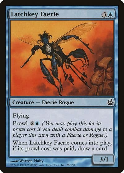 Latchkey Faerie Morningtide Magic card