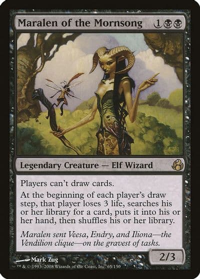 Maralen of the Mornsong Morningtide Magic card