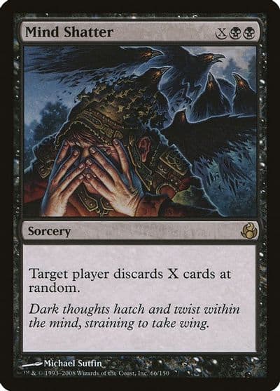 Mind Shatter Morningtide Magic card