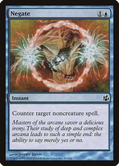 Negate Morningtide Magic card