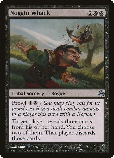 Noggin Whack Morningtide Magic card