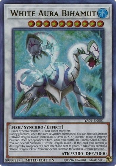 White Aura Bihamut Yu-Gi-Oh! ARC-V Promo Cards Yu-Gi-Oh! card
