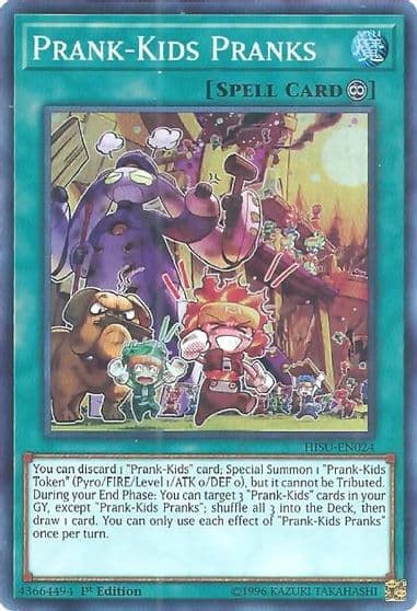 Prank Kids Pranks Hidden Summoners Yu-Gi-Oh! card
