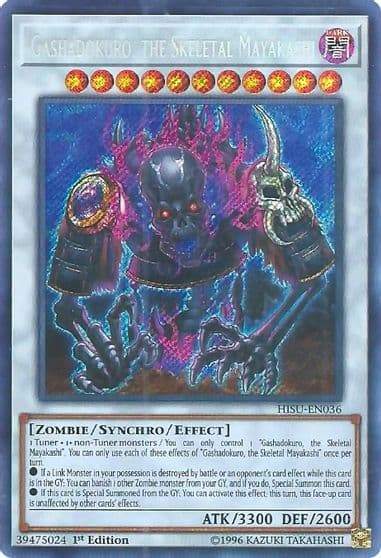 Gashadokuro the Skeletal Mayakashi Hidden Summoners Yu-Gi-Oh! card