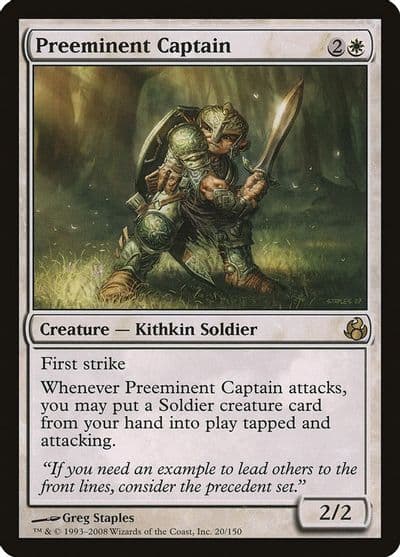 Preeminent Captain Morningtide Magic card