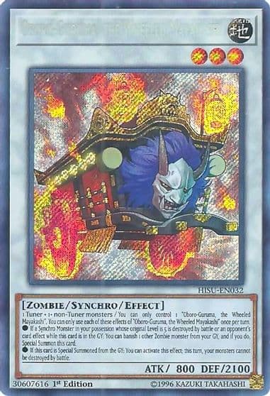 Oboro Guruma the Wheeled Mayakashi Hidden Summoners Yu-Gi-Oh! card