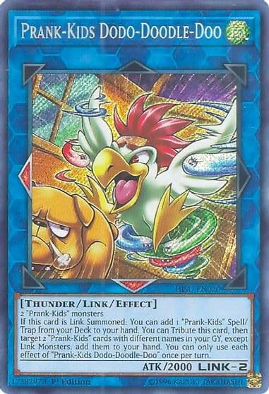 Prank Kids Dodo Doodle Doo Hidden Summoners Yu-Gi-Oh! card