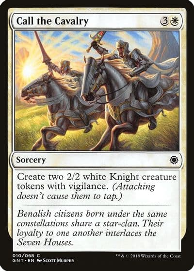 Call the Cavalry Magic Game Night Magic card
