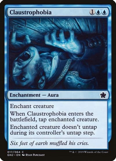 Claustrophobia Magic Game Night Magic card