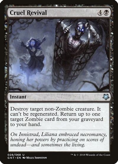 Cruel Revival Magic Game Night Magic card