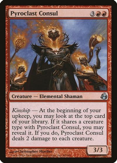 Pyroclast Consul Morningtide Magic card