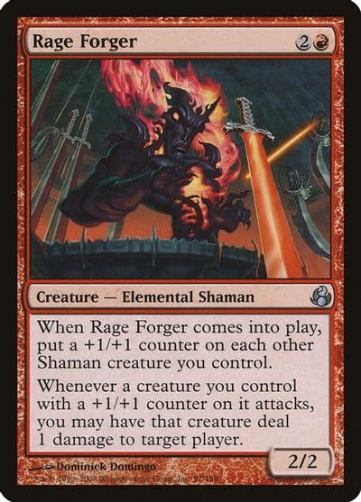 Rage Forger Morningtide Magic card