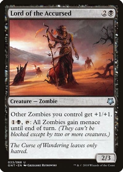 Lord of the Accursed Magic Game Night Magic card