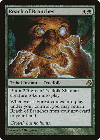 Reach of Branches Morningtide Magic card