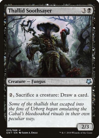 Thallid Soothsayer Magic Game Night Magic card