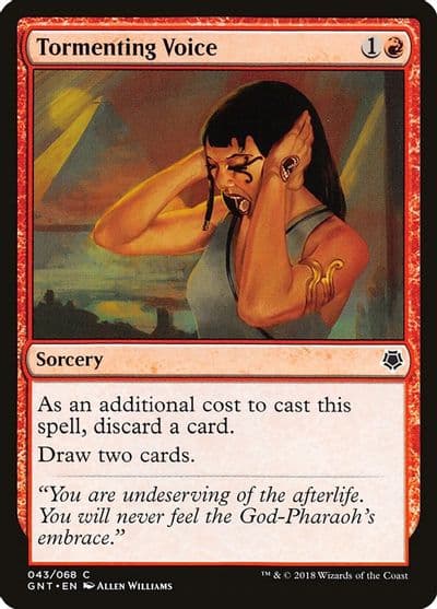 Tormenting Voice Magic Game Night Magic card