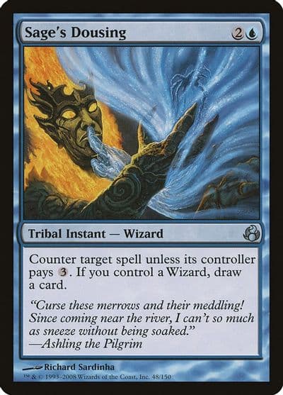 Sages Dousing Morningtide Magic card