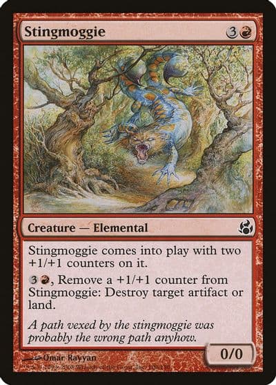 Stingmoggie Morningtide Magic card