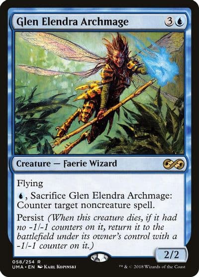 Glen Elendra Archmage Ultimate Masters Magic card