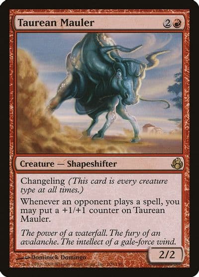 Taurean Mauler Morningtide Magic card