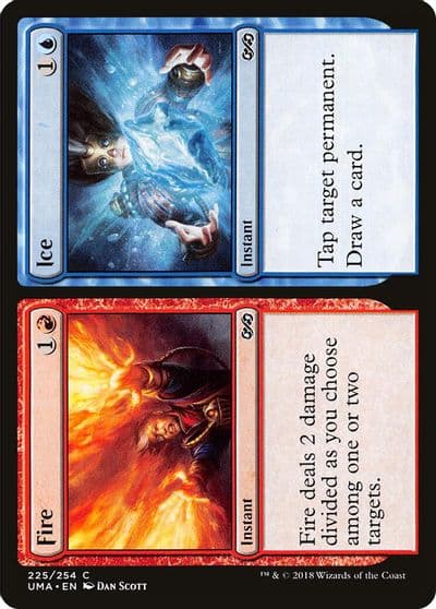Fire Ice Ultimate Masters Magic card