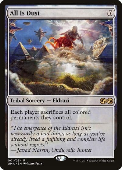 All Is Dust Ultimate Masters Magic card