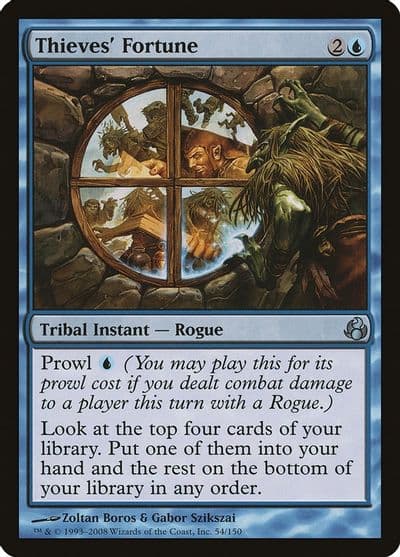 Thieves Fortune Morningtide Magic card