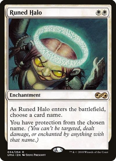 Runed Halo Ultimate Masters Magic card