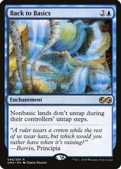 Back to Basics Ultimate Masters Magic card