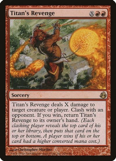 Titans Revenge Morningtide Magic card