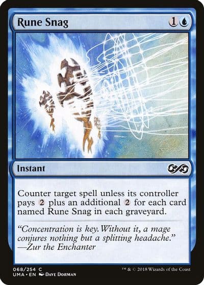 Rune Snag Ultimate Masters Magic card