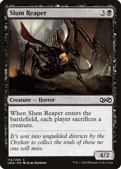 Slum Reaper Ultimate Masters Magic card