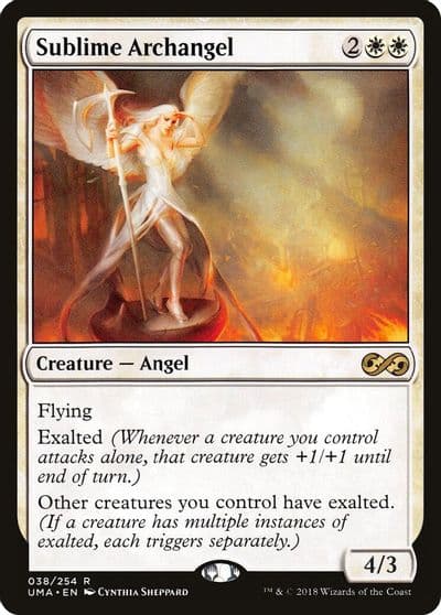 Sublime Archangel Ultimate Masters Magic card