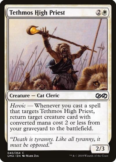 Tethmos High Priest Ultimate Masters Magic card