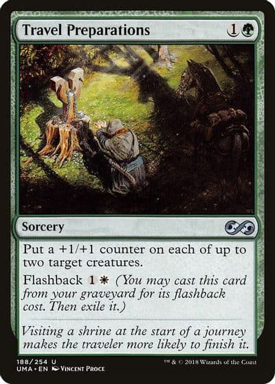 Travel Preparations Ultimate Masters Magic card