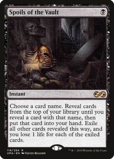 Spoils of the Vault Ultimate Masters Magic card