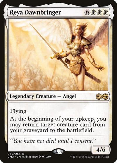 Reya Dawnbringer Ultimate Masters Magic card