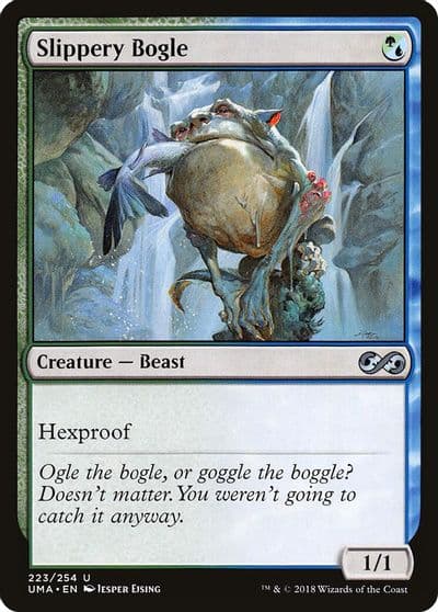Slippery Bogle Ultimate Masters Magic card