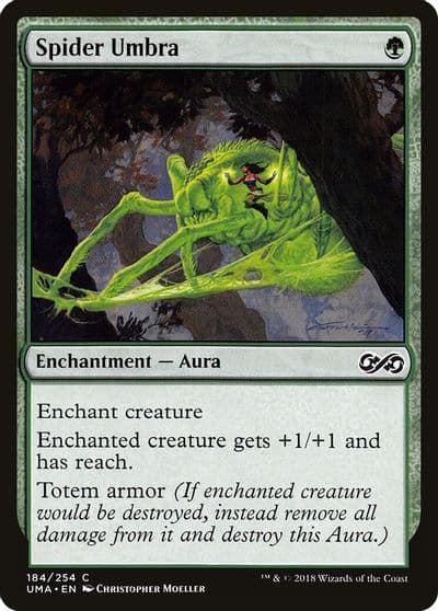 Spider Umbra Ultimate Masters Magic card