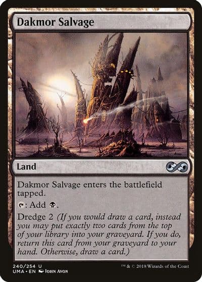 Dakmor Salvage Ultimate Masters Magic card
