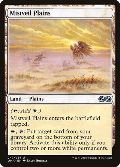 Mistveil Plains Ultimate Masters Magic card