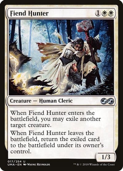 Fiend Hunter Ultimate Masters Magic card