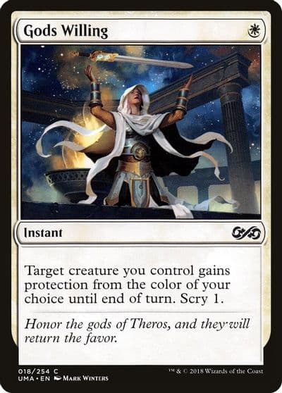 Gods Willing Ultimate Masters Magic card