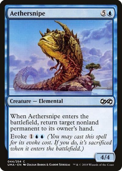 Aethersnipe Ultimate Masters Magic card