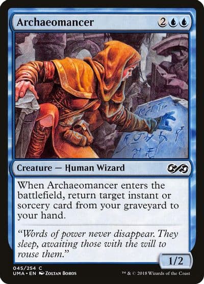 Archaeomancer Ultimate Masters Magic card