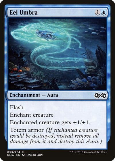 Eel Umbra Ultimate Masters Magic card
