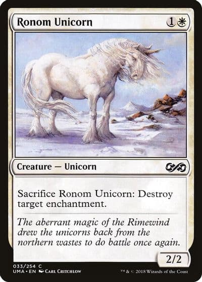 Ronom Unicorn Ultimate Masters Magic card